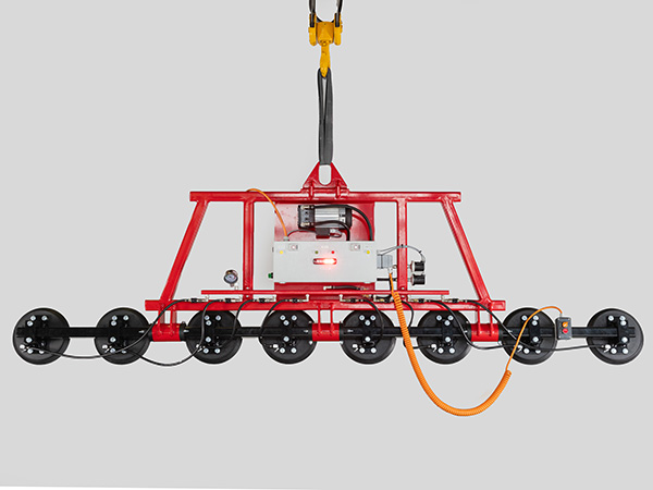 Vacuum lifter for vertical handling, A-hangers