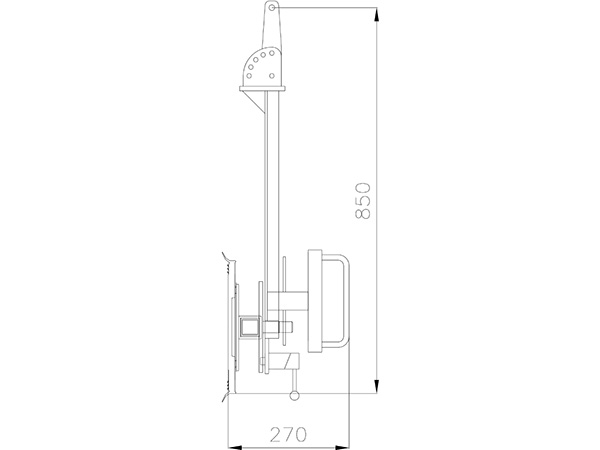 Vakuumlifter mit manueller Drehfunktion