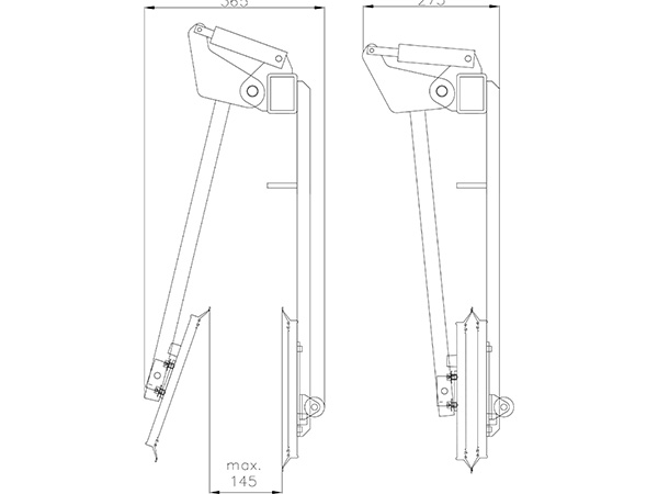 Vakuumlifter mit Glaszangen