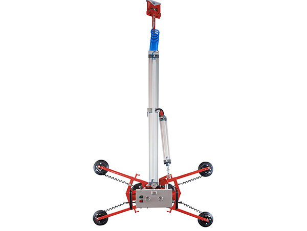 Vacuum lifter with pneumatic lifting cylinder