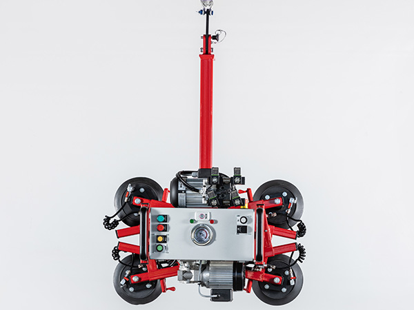 Sollevatori a vuoto con funzione di rotazione elettrica