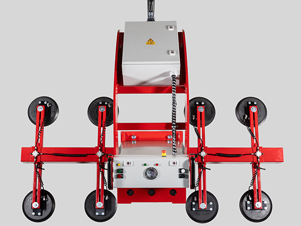 Vacuum lifter with reversible suction cup