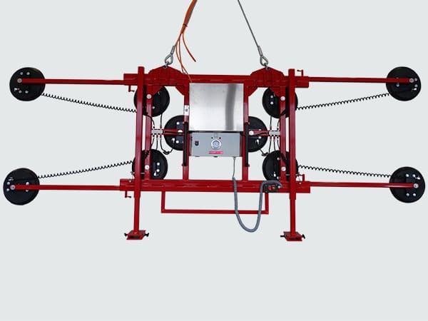 Vacuum lifter for vertical handling