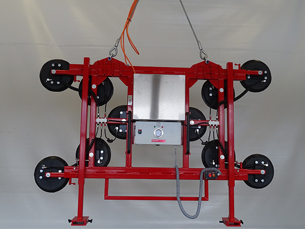 Vacuum lifter for vertical handling