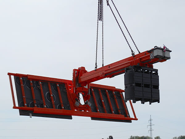 Gegengewichtsanlage für 6000 kg